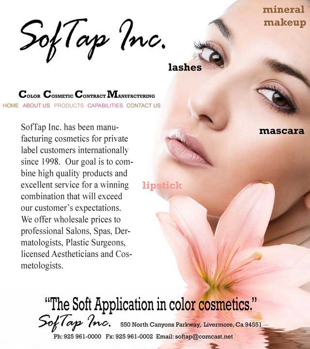 SofTap Inc. Color Cosmetic Contract Manufacturing